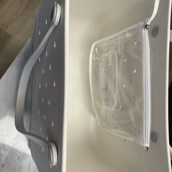 Bogg White Tote Bag - Picture 5 of 5